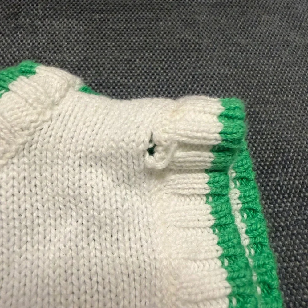 The Childrens Place Boys Argyle Sweater Vest Green Blue White 24 Months Cotton‎
